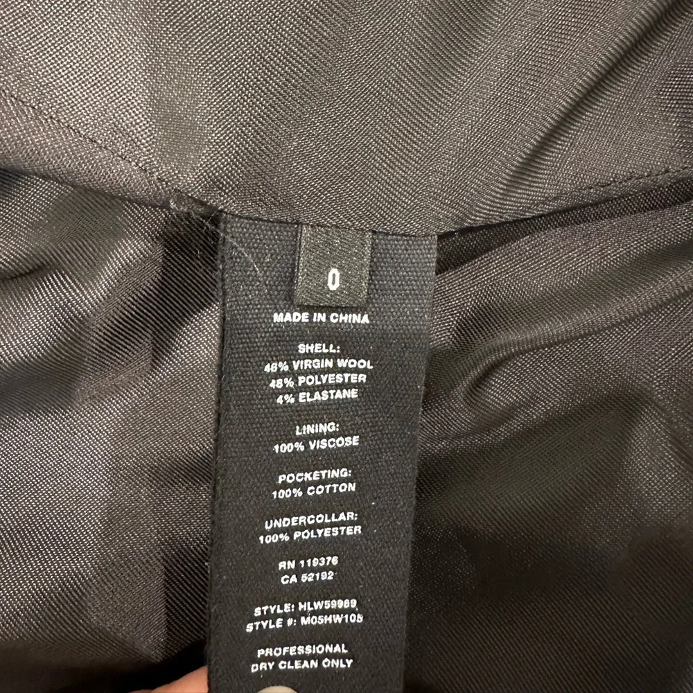 Helmut Lang Black Women's Blazer - Picture 7 of 15